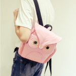 Moodne naiste kott Stiilne lahe must PU-nahast &ouml;&ouml;kull seljakott &otilde;lakott 23cm*11cm*29cm