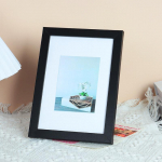 Minimalist Wood Photo Frame for Wall or Table, A4 & 12-Inch Sizes, Suitable for Embroidery, Diamonds, or Chinese Paintings 5 inch 【Inner diameter 9*12.8】