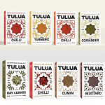 Tulua Looduslik ja Orgaaniline K&otilde;ik V&uuml;rtsid Kombopakk 8-700g | Lakadongi kurkum, Gunturi t&scaron;illi, Kashmiri t&scaron;illi, Koriandripulbrid