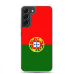 Coque T&eacute;l&eacute;phone - Samsung - Galaxy S23 - Drapeau Portugal - Souple - Mitmev&auml;rviline