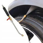 High Pressure Washer Extension 1/4 inch Quick Connect Easy to Install Efficient Accessory Clean Rod 90 Degree Curved