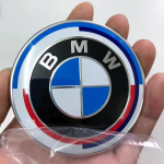 BMW v&auml;limuse modifikatsioon piiratud 50. aastap&auml;eva LOGO M&Auml;RK aastap&auml;eva stiil--Eesmine m&auml;rk 73mm