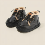 Beebipoiste pl&uuml;&uuml;sist l&uuml;hikesed saapad pehme tallaga v&auml;ikelaste kingad t&uuml;drukute universaalsed nahksaapad soojad puuvillasaapad 26 pruun