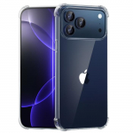 Coque pour iPhone 17 PRO MAX - Antichoc Protection Silicone Souple Transparent Phonillico&reg;