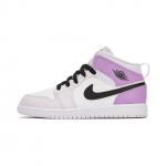 Air Jordan 1 Mid PS Barely Grape Laste tossud Lilla Must Valge DQ8424-501 35