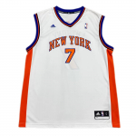 Adidas X NBA koost&ouml;&ouml; Knicks meeskonna Anthony logo V-kaelusega 7 prindiga varrukateta korvpallivorm Unisex vorm Valge 7818A-333-AEB1474 S