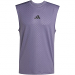 Adidas Power Climalite Logoga Triibuline Kiiresti Kuivav Jahedasportlik Varrukateta Tanktop Meeste Topid JX6294 S