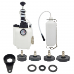 Auto manuaalne pidurivedeliku &otilde;hutuskomplekt 3L vaakumpidurisurvevedeliku pump Professionaalne piduriloputusmasin pneumaatiline piduri&otilde;hupuhur