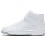 Puma Rebound Layup Mugavad Mitmek&uuml;lgsed Madalad K&otilde;rged Tossud Unisex Tossud Valge 396144-01 35.5