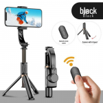 Q08 Bluetooth Selfie Stick: V&auml;rinavastane gimbal, Minitelefonihoidik, Lauatripod