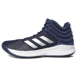Adidas Pro Spark Kangast Mugavad Igap&auml;evaseks Kandmiseks Vastupidavad P&otilde;rutuskindlad Libisemiskindlad Keskmise K&otilde;rgusega Retro Korvpallijalatsid Meeste Tossud Sinine H&otilde;bedane G25777 45⅓