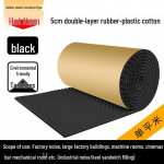 Leegiavastane isekleepuv heliisolatsioonipaneel - M&uuml;ra v&auml;hendamine ja neeldumine