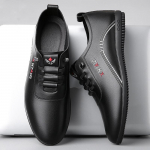 Mood Meeste Nahast Vabaajajalatsid Kerged Pehmed Tallad S&otilde;idukingad Pealelibistatavad Loaferid Meestele &Auml;ri Vabaaeg Nahkkingad Mokassiinid 39 must