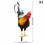 Aia Kukk Kuju Kana Skulptuur Hoovi Dekoratsiooniks Ilmastikukindel Kana Figuur Terrassile Tagaaeda Koju V&auml;liskujundus