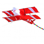 Lennuk Kilelennuk 3D Suur Ruuduline Riie Punane Lennuk Kilelennuk M&auml;nguasi Kingituseks