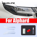 Front Headlamp For Toyota alphard AH30 2015 2016 2017 2018- Headlamps TPU Smoked Black Headlights Film Accessories puhas
