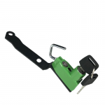 Mootorratta kiivri luku kinnitus konks v&otilde;tmed alumiiniumist lukustus Yamaha jaoks MT03 R3 R25 YZF R 25 R 3 MT-25 MT-03 2014-2017 roheline