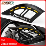 Mootorratta tarvikud YAMAHA TMAX 560 TECH MAX T MAX 530 DX SX TMAX530 2022 CNC tagumise piduriketta rootori katte kaitsele TMAX560 COLOR K