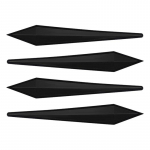 Esikaitseraua kaitse nurgakleebis Paks kriimustusvastane kaitse S&otilde;idukite tarvikud Veoautod Autod Maastikul helekollane v&auml;rv