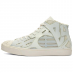 Feng Chen Wang x Converse Jack Purcell Deconstrueeritud Avatud Naeruga Vabaaja Libisemiskindlad Kulumiskindlad Keskmise s&auml;&auml;rega Rula kingad Unisex Valge Hall 35.5