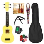 4-keeline Ukulele Puidust Kingitus Professionaalne Ukulele Komplekt Kotiga Puidust Ukulele Komplektid Laste V&auml;ike Ukulele Hariduslik M&auml;nguasi