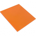 Fenoolplasti plaadi vaiguga lamineeritud lehtplaat Leht Oranž elektroonikakomponentide jaoks, 10 mm paks, 300 mm x 500 mm 100mm x 100mm