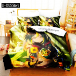 Kawaii Genshin Impact Tighnari Tekikate Poiste Magamistupp &Uuml;he Inimese Twin T&auml;is Suur Queen King Suurus 2025 Tekikate Padjap&uuml;&uuml;r EU Single(135*200cm)3pcs