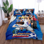 Kapten Tsubasa Tekikottide komplekt King Queen Double Full Twin Single Suurus Voodipesukomplekt EU Single(135*200cm)3pcs