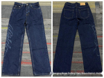 CRTZ Alcatraz Tikitud Hip Hop Denim Jakk ja P&uuml;ksid Komplekt Medium