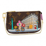 Louis Vuitton Multi Pochette Accessoires Graffiti Kett T&otilde;mblukuga Suletav Kaetud L&otilde;uend K&auml;es Kantav &Otilde;lakott Naiste K&auml;ekotid Pruun M81760 Basic Set (Bag+Dust Bag)