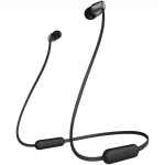 Sony traadita Bluetooth Kuni 15 tundi pidevat Lame 2019 Must WI-C310 K&otilde;rvaklapid &Uuml;hilduvad, Taasesitus, Sisseehitatud mikrofon, Kaabel, Mudel, must
