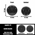 VOLKSWAGENile 2 tk VW Asendus Esiv&otilde;re Embleem Tagaluugi Embleem Logo Dekoratiivne Volkswagen Polo 6 6C 2014-2018 Au jaoks