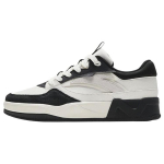 Anta C37 Series Slip Resistant Abrasion Resistant Low top Skateboard Shoes Men's Black White 912338003-3 44