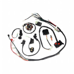 Metallist ja plastist juhtmestik CDI komplekt GY6 125CC 150CC ATV-dele, ilmastikukindel, &uuml;lihea s&uuml;&uuml;de 1