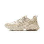 Li Ning Meteor Cushioning Slip Resistant Abrasion Resistant Support Low top Casual Shoes Women's Light Brown AGCV358-3 37 beige