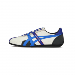 Onitsuka Tiger Runspark 2.0 Cow Leather Comfortable Low top Casual Shoes Unisex White/Blue 1183C606-100 37.5