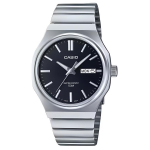 CASIO Standard Collection Kvartsmehhanismiga Roostevabast Terasest Rihmaga K&auml;ekell Meeste Kellad Must T&auml;hik MTP-E735D-1AV Black Dial