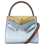 Tory Burch Petite Lee Radziwill Nuppkinnitusega Napa Nahast Suede K&auml;ekott Naiste k&auml;ekotid Sinine-Udu 160723-403 Basic Set (Bag+Dust Bag)