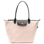 Longchamp Le Pliage Energy Logo Reljeefne Kl&otilde;pskinnitusega Nailonist L&otilde;uendist Kandekott Naiste kandekott Beež L1899HSR542 Basic Set (Bag)
