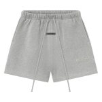 Fear of God Essentials Klassikaline fliisist l&uuml;hike p&uuml;ksik Concrete Heather Unisex Alusp&uuml;ksid Hall 160SP252005F XS