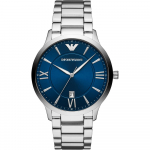 Emporio Armani Giovanni Sinine H&otilde;bedane Metall Meeste Kvartsikell AR11227 sinine