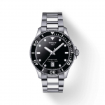 Tissot Roostevabast terasest musta sihverplaadiga meeste moekell T120.410.11.051.00 must