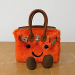 Jellycat Armas Kohev Plaatinav&auml;rvi Nukk Crossbody P&auml;kapikk K&auml;ekott