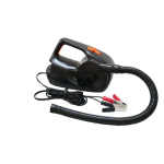 12V 100W Autopump Elektriline T&auml;ispuhutav Pump Kajakile Paadile Basseini Istmepadjad Autole Kaasaskantav Puhur black
