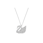 Swarovski J&auml;&auml;kuninganna Suur Kristall Roodiumiga Pinnatud Kaelakee Naiste kaelakee H&otilde;be 5169080 Box+Shopping Bag (Random Color)