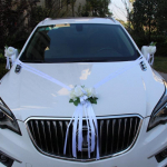 Autode kaunistus Pulmade simuleeritud lillekomplekt white