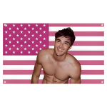 Naljakas Ameerika Lipu Jacob Elordi Plakat Seinale Riputatav Kaunistus Magamistuppa Elutuppa Kolledži &Uuml;hiselamusse 125x150cm (50x60in) pink