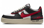Nike Air Force 1 Low Shadow Summit White University Red Black Naiste DR7883-102 38.5