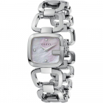 Gucci YA125502 H&otilde;bedane Naiste P&auml;rlmutterkell 24mm h&otilde;be