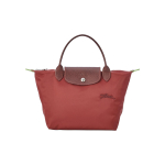 Longchamp Le Pliage Logo PU K&auml;sikott V&auml;ikesed Naiste K&auml;sikotid Granaat&otilde;un 1621919P98 Shopping Bag Set(Basic Set+Shopping Bag)